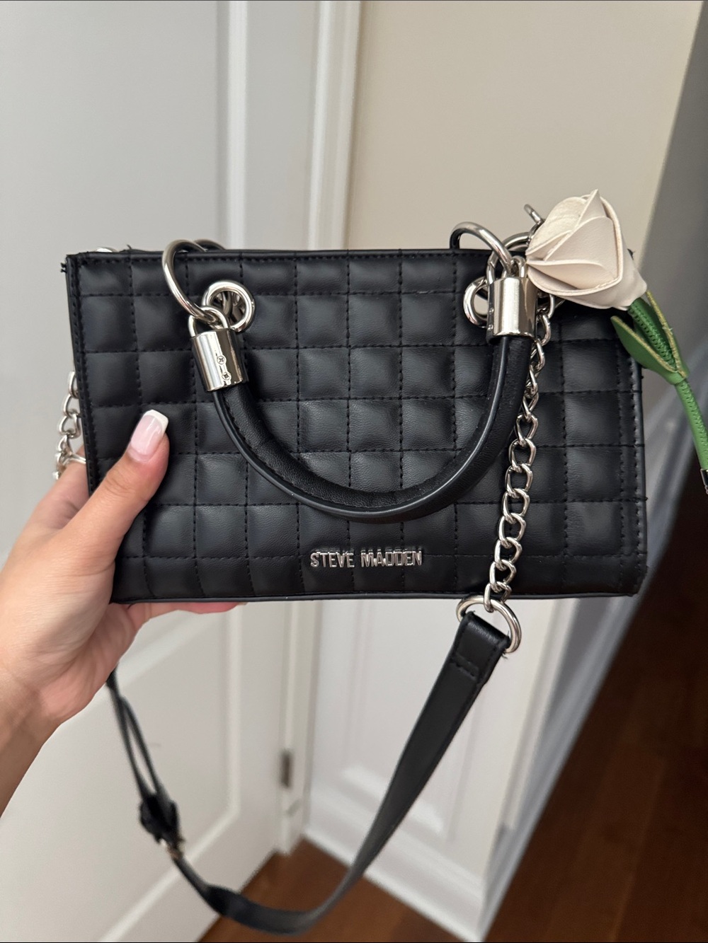 Women’s black purse